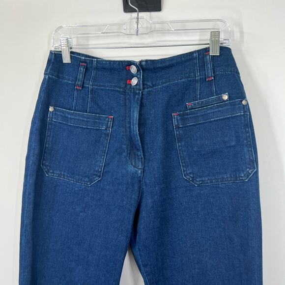 Maeve by Anthropologie Junie High-Rise Slim-Leg Jeans - Picture 2 of 7